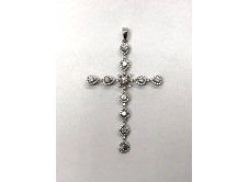 крест с бриллиантами